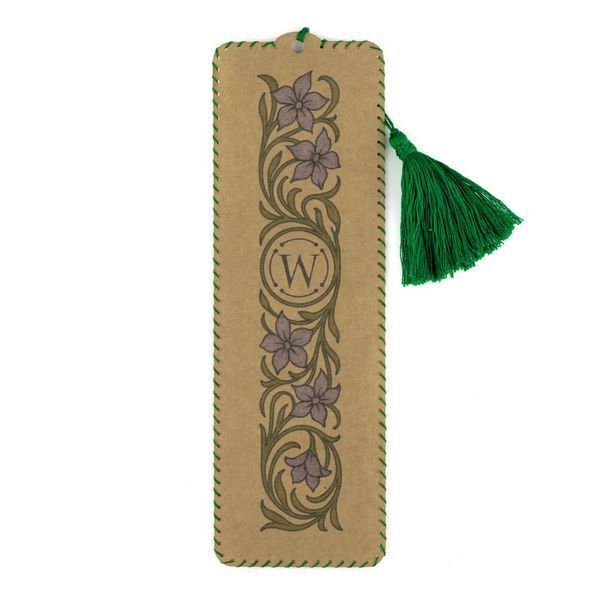 Craft Cardboard Embroidery Kit &ndash; &ldquo;Bookmark &ndash; Bindweed&rdquo; WLZ-007