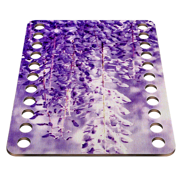 Floss Organizer &ndash; &ldquo;Wisteria, Rectangular&rdquo; FLZ(P)-056