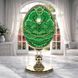 Wooden Cross-Stitch Kit &ndash; &ldquo;Emerald Pattern Easter Egg&rdquo; FLW-114 FLW-114 photo 1