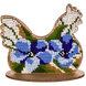 Wooden Bead Embroidery Kit &ndash; &ldquo;Hen&rdquo; FLK-273 FLK-273 photo 2