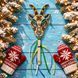 Wooden Cross-Stitch Kit &ndash; &ldquo;Goat Mask &ndash; Bright Spirit&rdquo; FLW-118 FLW-118 photo 1