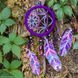 Bead Embroidery Kit (Plastic Base) &ndash; &ldquo;Dreamcatcher &ndash; Purple Dream&rdquo; FLPL-025 FLPL-025 photo 1