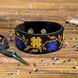 Faux Leather Bead Embroidery Kit &ndash; &ldquo;Bracelet&rdquo; (3 &times; 22 cm) FLBB-005 Black FLBB-005 photo 1