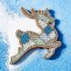 Wooden Bead Embroidery Kit &ndash; &ldquo;Stained Glass Deer&rdquo; FLK-570 FLK-570 photo 1