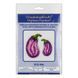 Plastic Cross-Stitch Kit &ndash; "Eggplant" (Double-Sided) FLX-046 FLX-046 photo 8