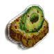 Plastic Cross-Stitch Kit &ndash; "Avocado Toast" (Double-Sided) FLX-111 FLX-111 photo 5