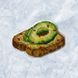 Plastic Cross-Stitch Kit &ndash; "Avocado Toast" (Double-Sided) FLX-111 FLX-111 photo 1