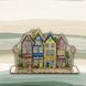 Wooden Cross-Stitch Kit &ndash; &ldquo;Evening Lights&rdquo; FLW-068 FLW-068 photo 1
