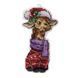 Plastic Cross-Stitch Kit &ndash; "Christmas Ornament &ndash; Giraffe" FLX-004 FLX-004 photo 3