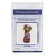 Plastic Cross-Stitch Kit &ndash; "Christmas Ornament &ndash; Giraffe" FLX-004 FLX-004 photo 5