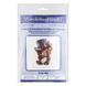 Plastic Cross-Stitch Kit &ndash; "Bear In Hat" FLX-009 FLX-009 photo 5