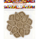 Bead Organizer Box &ndash; &ldquo;Floral Circle&rdquo;, With Clear Lid FLZB-188 FLZB-188 photo 4