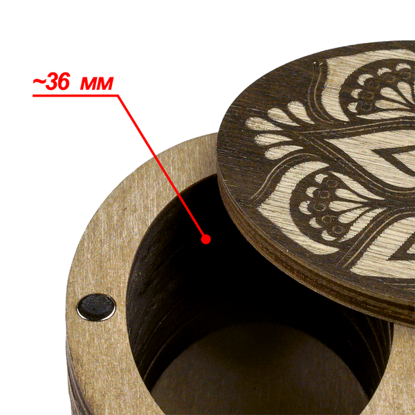Thread Catcher Oval &ndash; &ldquo;Flower&rdquo; FLZB(N)-011