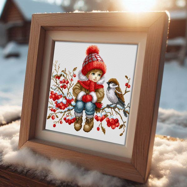 Cross-Stitch Pattern &ndash; "Friends" WLP-016