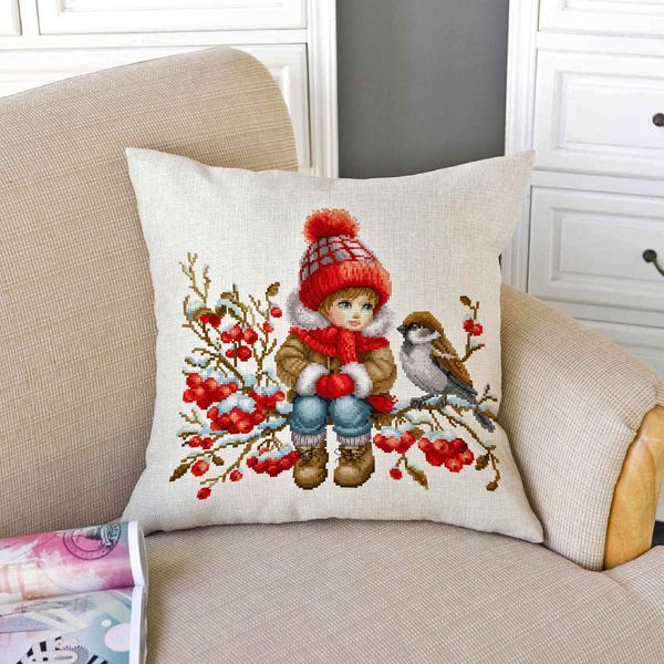Cross-Stitch Pattern &ndash; "Friends" WLP-016
