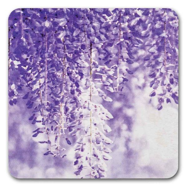 Bead Organizer With Wooden Lid &ndash; &ldquo;Wisteria, Square&rdquo; FLZB-229