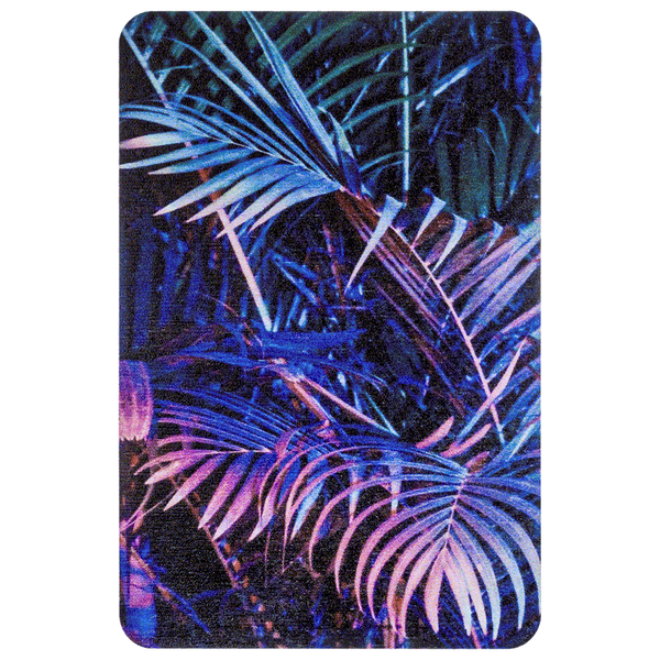 Magnetic Needle Case Rectangular &ndash; &ldquo;Neon Leaves&rdquo; FLZB(N)-084