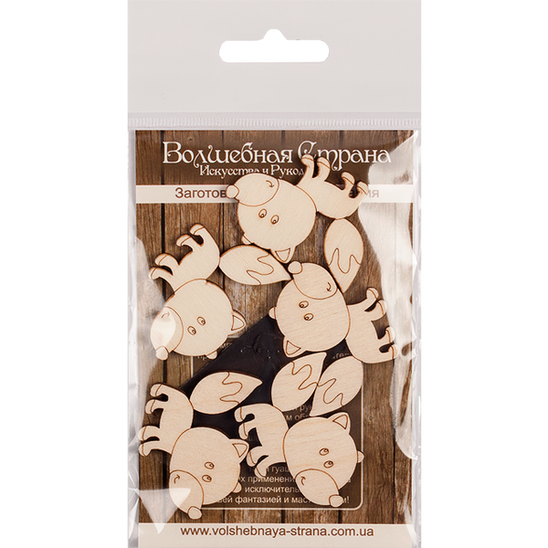 Decoration blank FLC-016 (5 pieces)