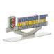 Plastic Cross-Stitch Kit &ndash; &ldquo;Kryvyi Rih City Sign&rdquo; FLX-183 FLX-183 photo 3