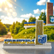 Plastic Cross-Stitch Kit &ndash; &ldquo;Kramatorsk City Sign&rdquo; FLX-178 FLX-178 photo 1