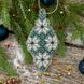 Bead Embroidery Kit (Plastic Base) &ndash; &ldquo;Christmas Ornament &ndash; Icicle&rdquo; FLPL-011 FLPL-011 photo 1