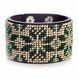 Faux Leather Bead Embroidery Kit &ndash; &ldquo;Bracelet&rdquo; (4 &times; 22 cm) FLBB-116 Black FLBB-116 photo 3