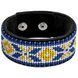 Faux Leather Bead Embroidery Kit &ndash; &ldquo;Bracelet&rdquo; (3 &times; 22 cm) FLBB-006 Black FLBB-006 photo 3