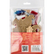 Wooden Bead Embroidery Kit &ndash; &ldquo;Christmas Ornament &ndash; Santa With Lantern&rdquo; FLK-455 FLK-455 photo 5
