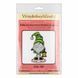 Wooden Bead Embroidery Kit &ndash; &ldquo;Christmas Ornament &ndash; Festive Gnome&rdquo; FLK-500 FLK-500 photo 5