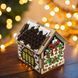 Wooden Bead Embroidery Kit &ndash; &ldquo;Winter House&rdquo; FLK-561 FLK-561 photo 1