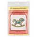 Wooden Bead Embroidery Kit &ndash; &ldquo;Stained Glass Rocking Horse&rdquo; FLK-571 FLK-571 photo 4