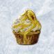 Plastic Cross-Stitch Kit &ndash; "Banana Cupcake" (Double-Sided) FLX-112 FLX-112 photo 1