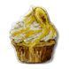 Plastic Cross-Stitch Kit &ndash; "Banana Cupcake" (Double-Sided) FLX-112 FLX-112 photo 3