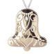 Faux Leather Bead Embroidery Kit &ndash; &ldquo;Bell Christmas Ornament&rdquo; (Double-Sided) FLBB-134 Rose Gold FLBB-134 photo 4