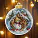Plastic Cross-Stitch Kit &ndash; "Christmas Ornament &ndash; Snowman House" FLX-010 FLX-010 photo 1
