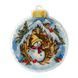 Plastic Cross-Stitch Kit &ndash; "Christmas Ornament &ndash; Snowman House" FLX-010 FLX-010 photo 3