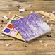 Bead Organizer With Wooden Lid &ndash; &ldquo;Wisteria, Square&rdquo; FLZB-229 FLZB-229 photo 1