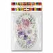 Floss Organizer &ndash; &ldquo;Watercolor Flowers, Oval&rdquo; FLZ(P)-091 FLZ(P)-091 photo 5