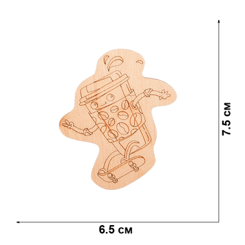Decoration blank FLC-461 (2 pieces)