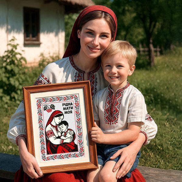 Cross-Stitch Pattern &ndash; "Mother&rsquo;s Love" WLP-087