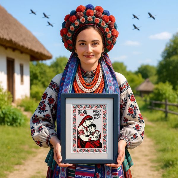 Cross-Stitch Pattern &ndash; "Mother&rsquo;s Love" WLP-087