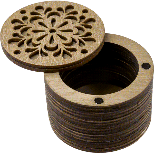 Thread Catcher Round &ndash; &ldquo;Lace&rdquo; FLZB(N)-012