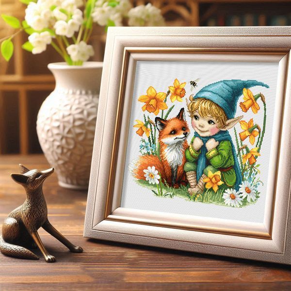Cross-Stitch Pattern &ndash; "Beast Friends" WLP-017