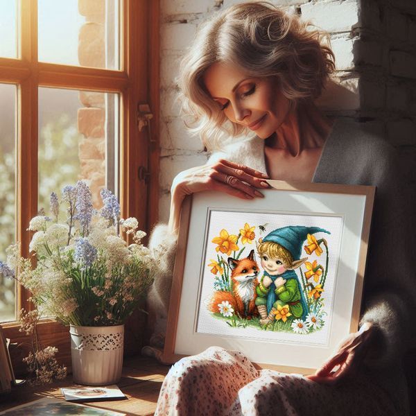 Cross-Stitch Pattern &ndash; "Beast Friends" WLP-017
