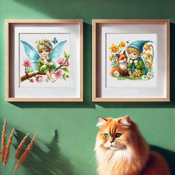 Cross-Stitch Pattern &ndash; "Beast Friends" WLP-017