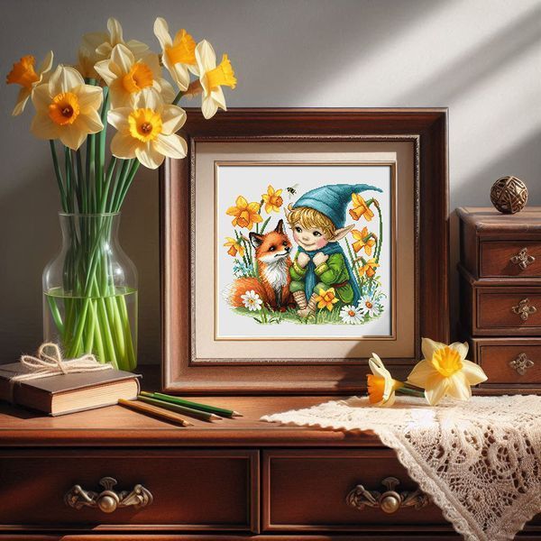 Cross-Stitch Pattern &ndash; "Beast Friends" WLP-017