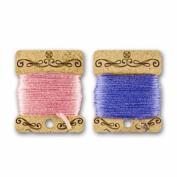 Floss Bobbins &ndash; &ldquo;Small Kraft&rdquo; FLC-101(S) (10 pcs)