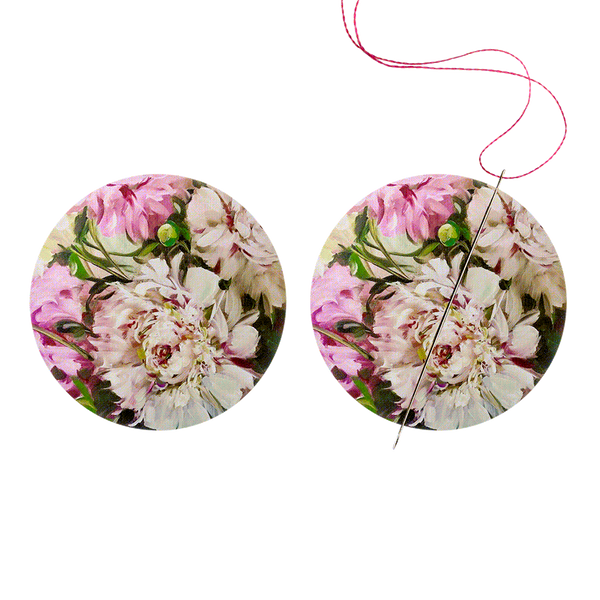 Needle Minder &ndash; &ldquo;Wooden, Double-Sided&rdquo; FLMH-074(W)