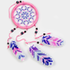 Bead Embroidery Kit (Plastic Base) &ndash; &ldquo;Dreamcatcher &ndash; Pink Dawn&rdquo; FLPL-027 FLPL-027 photo 2