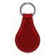 Faux Leather Embroidery Blank &ndash; &ldquo;Keychain&rdquo; FLBE(BB)-058 Red FLBE(BB)-058 photo 3